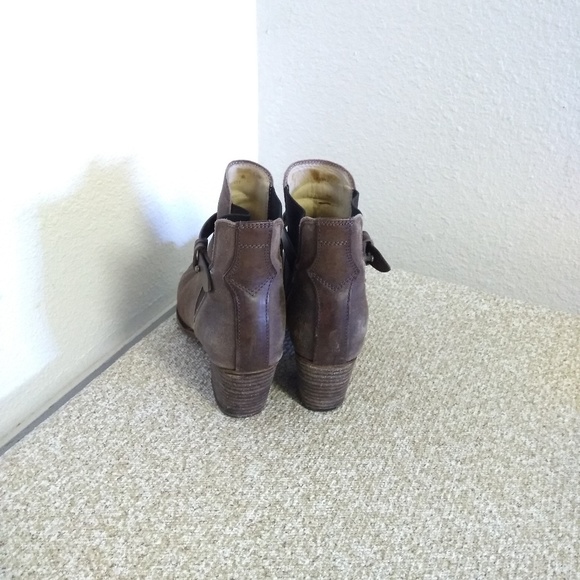 Rag & Bone Patina Brown Suede Leather Ankle Boots - Picture 4 of 6